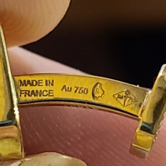 Cartier 18kt cufflinks - Picture 6 of 8